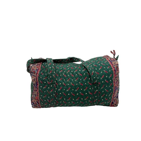 Vera Bradley Handbags - Rare Vera Bradley Vintage Golf Print Extra Large Duffel Bag Made in USA